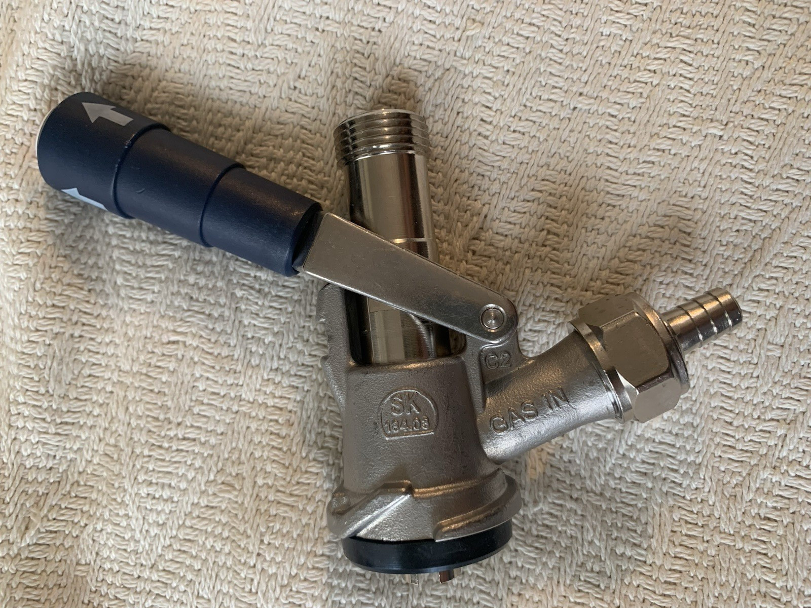 Micro Matic US Sankey D System Keg Couple Tap SK 184.03 NOS Untested