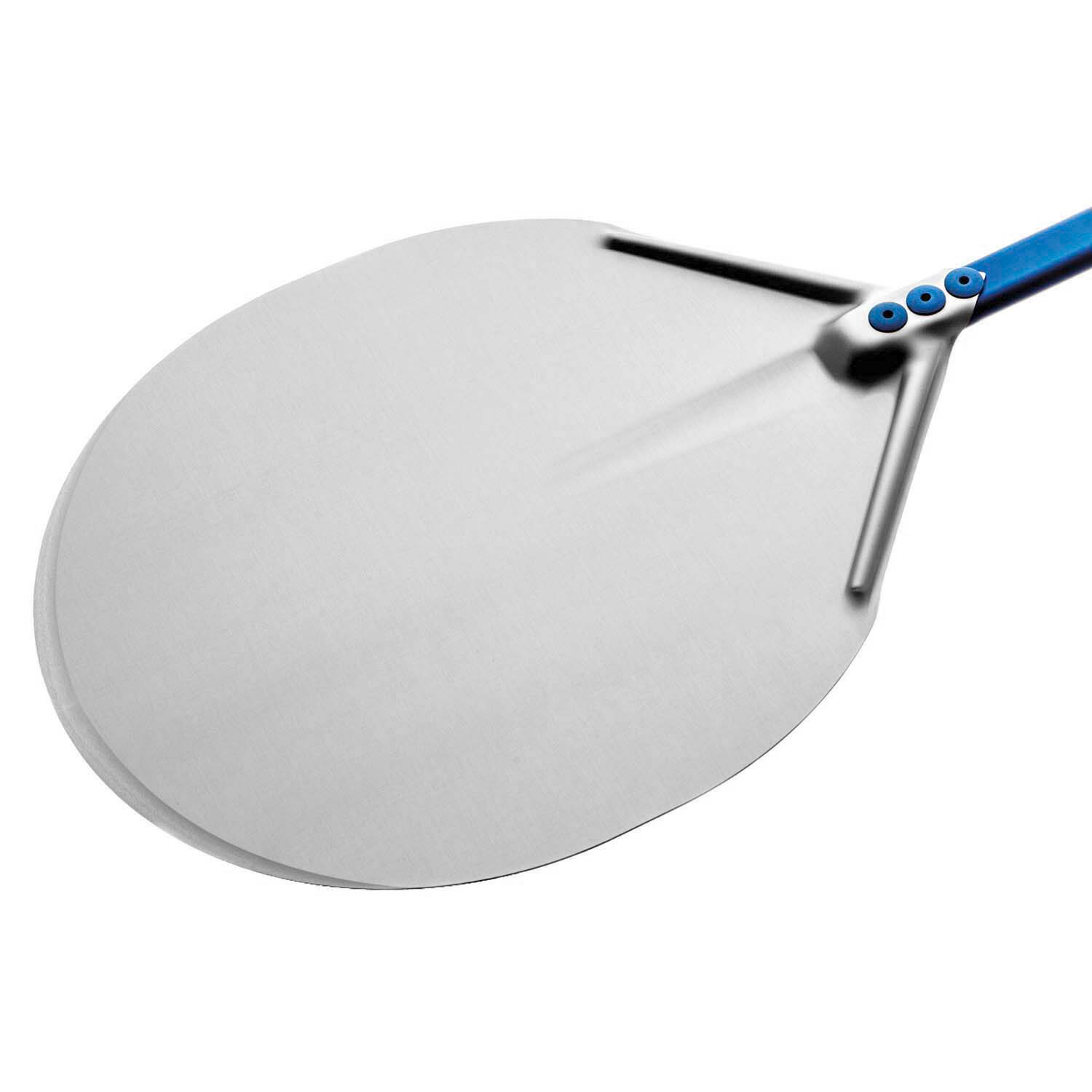 Gi.Metal 16-in Round Peel, 23-in Handle, Anodized Aluminum, Made in Italy