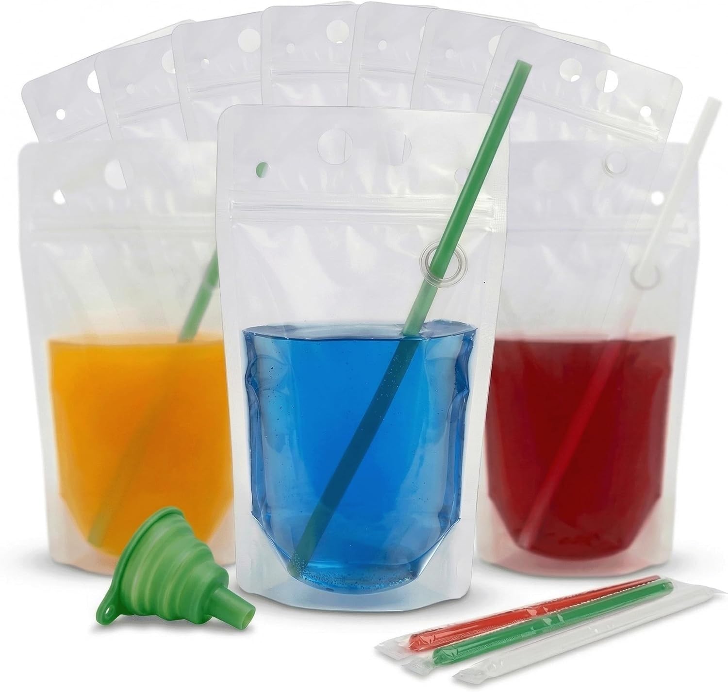 Convenient Pouches for Events – 200 Pack
