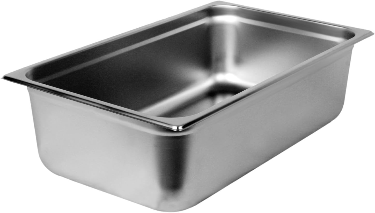 Thunder Group full size 6″ deep 22 gauge anti jam pans, comes in each