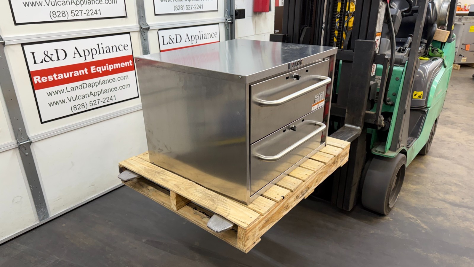 6416 New S/D Vulcan Free Standing 2-Drawer Warmer Model: VW2S