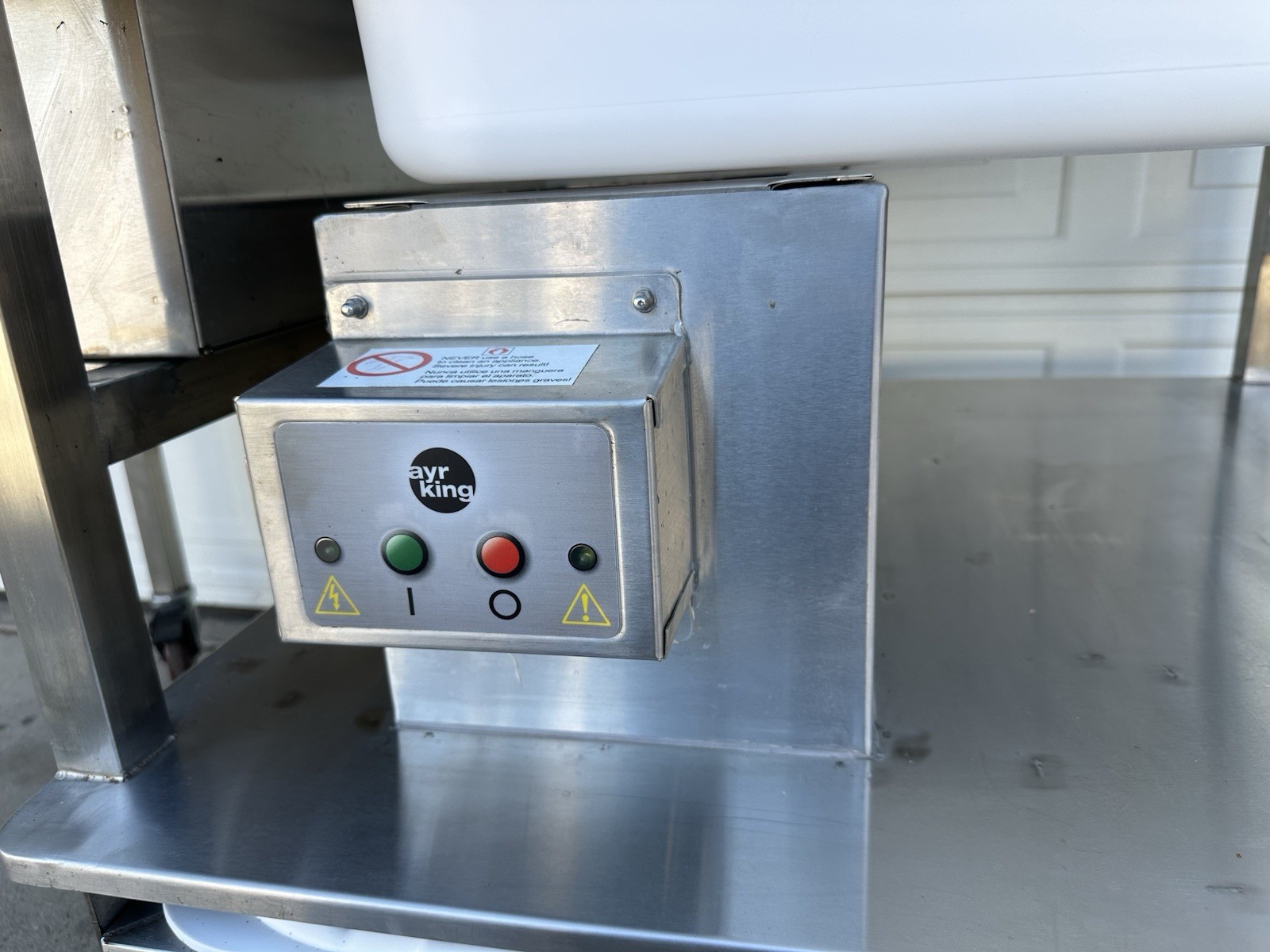 AyrKing Breader/Blender/Sifter Breading Station Brand New Msrp Over $7k