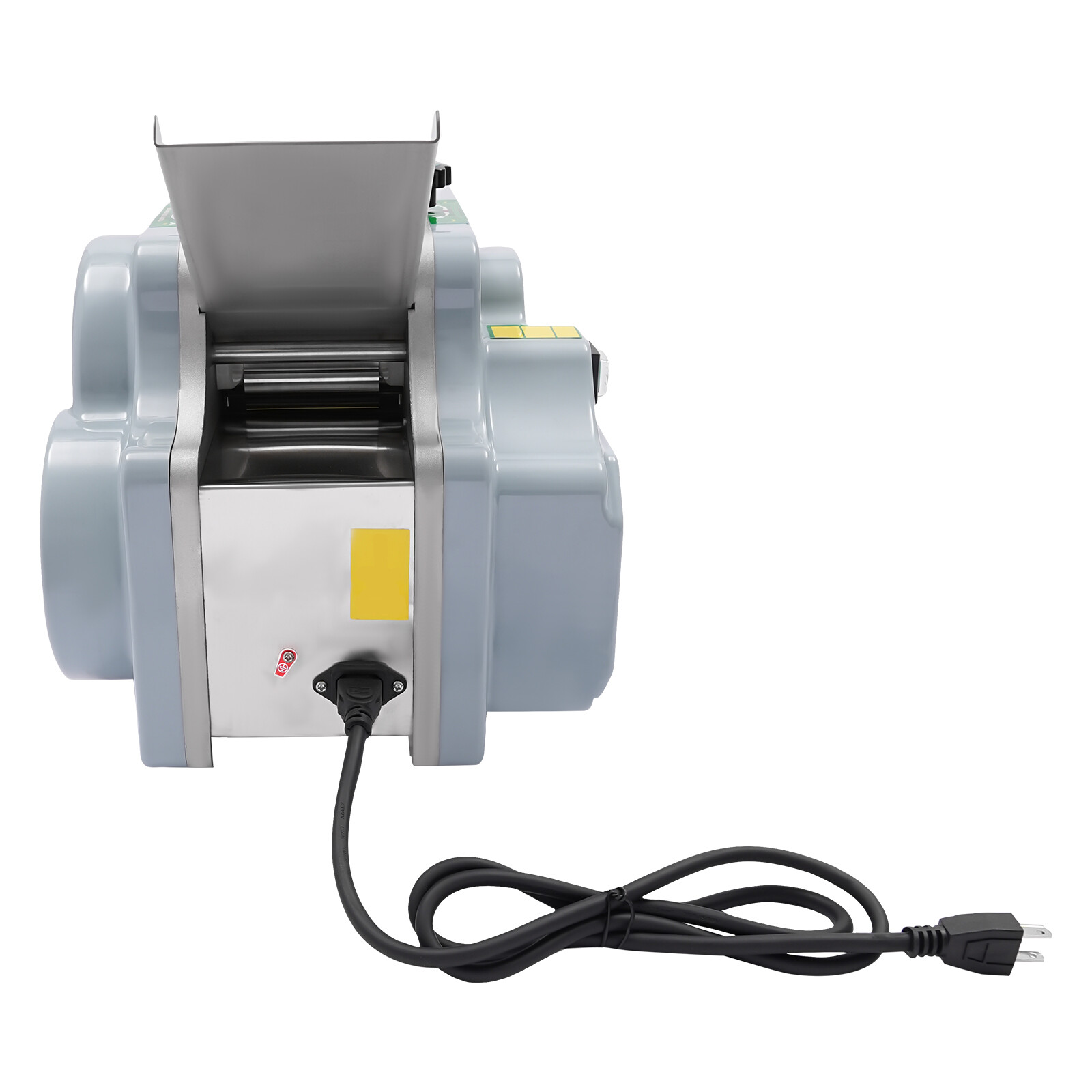 Automatic Dumpling Skin Machine 110V Dumpling Wrapper Maker 60 Pieces/Min Silver
