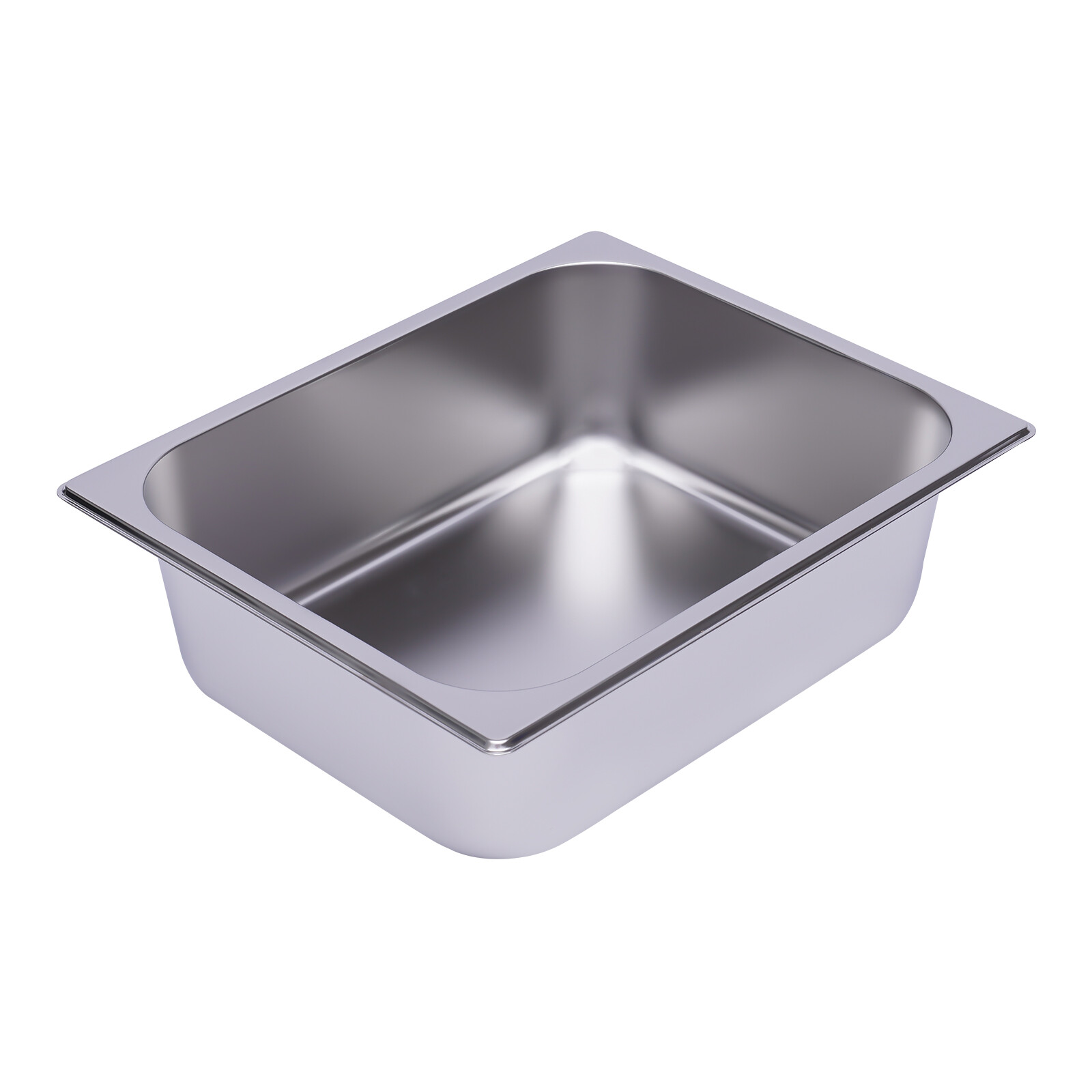 6 Pack 4″ Deep 1/2 Size Stainless Steel Steam Table Pans Hotel Food Prep Pan NEW