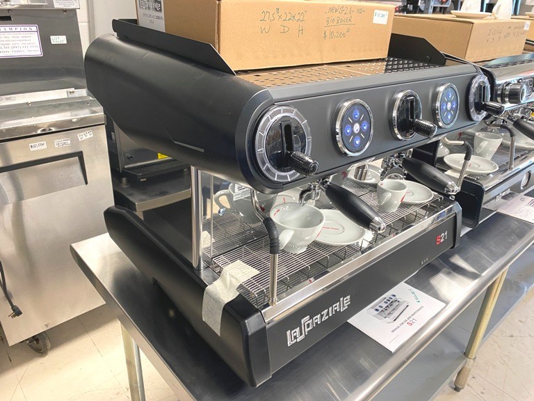 Espresso Machine 103 / New 2025 LaSpaziale S-21 Black Silver 27.5″ Commercial
