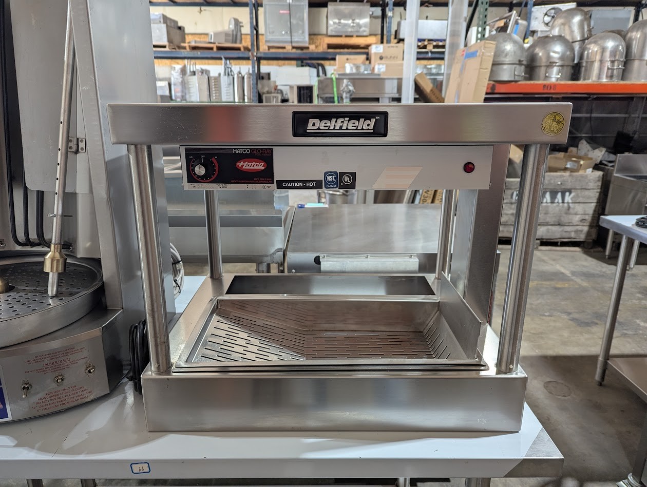 Delfield Commercial Fry Dump Station w/ (2) Hatco 18″ Warmers (115V)