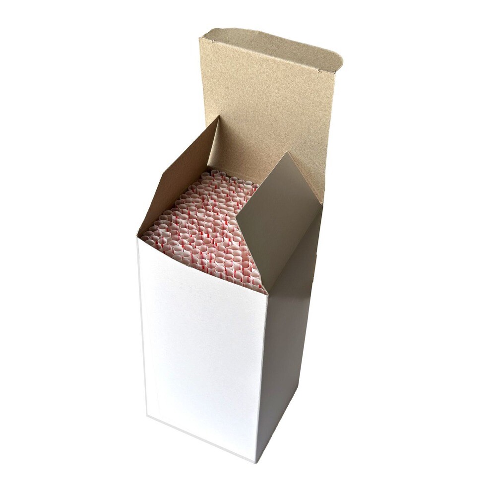 Boardwalk JSTUW775RW 7.75″ Polypropylene Jumbo Straws – Red/White (12500/CT) New