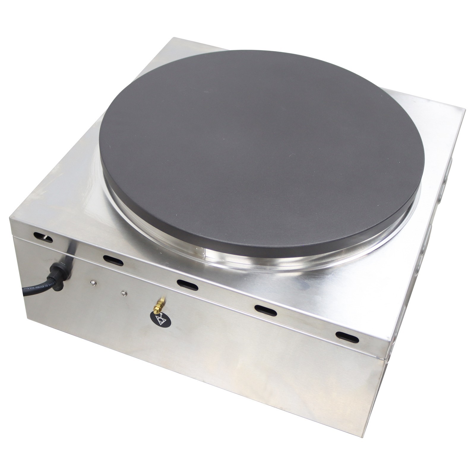 PreAsion Commercial Crepe Make Machine Electric Single Crepe Maker and Griddle P