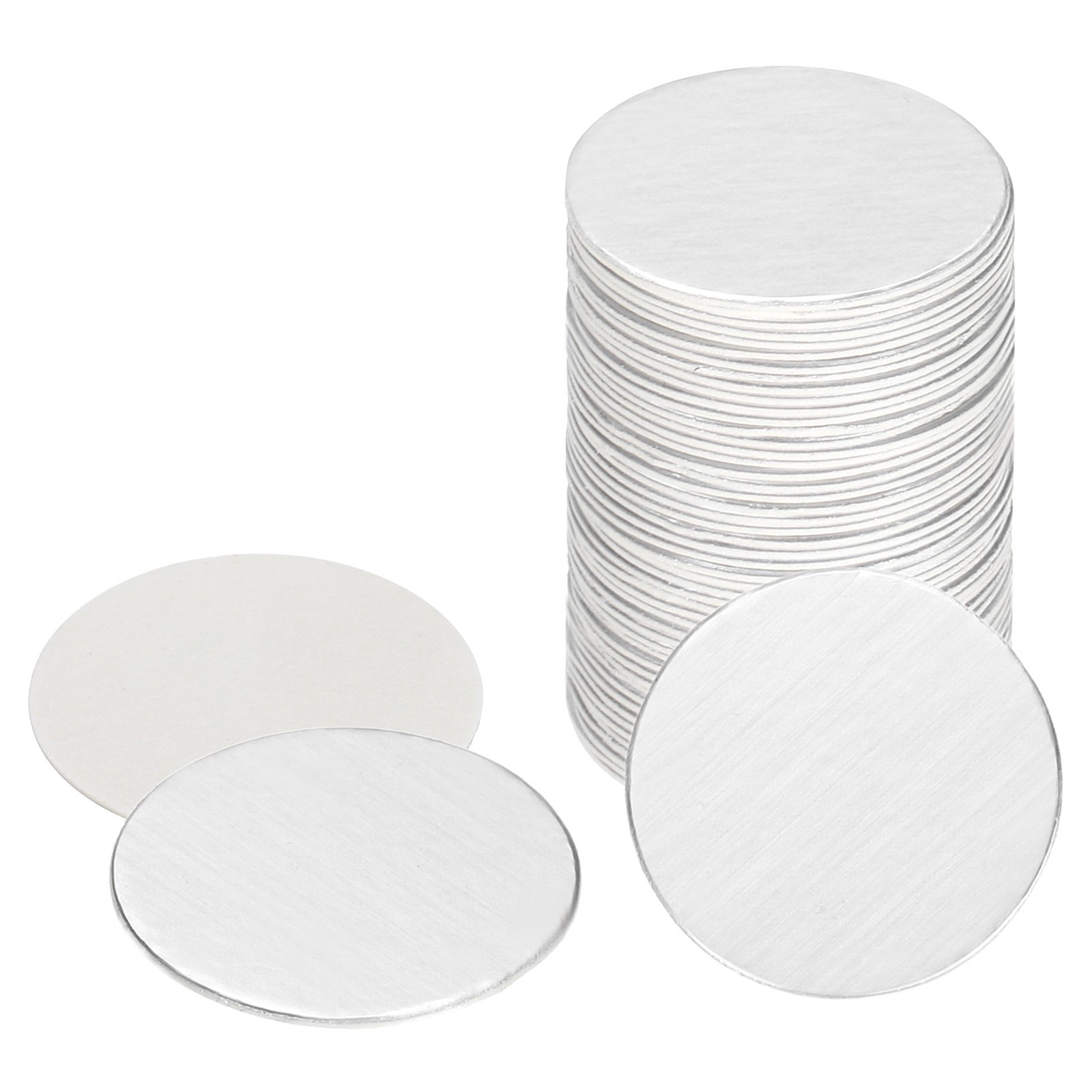 20mm/0.79» Aluminum Foil Cap Liners,160 Pcs Induction Sealer Sealing Liners