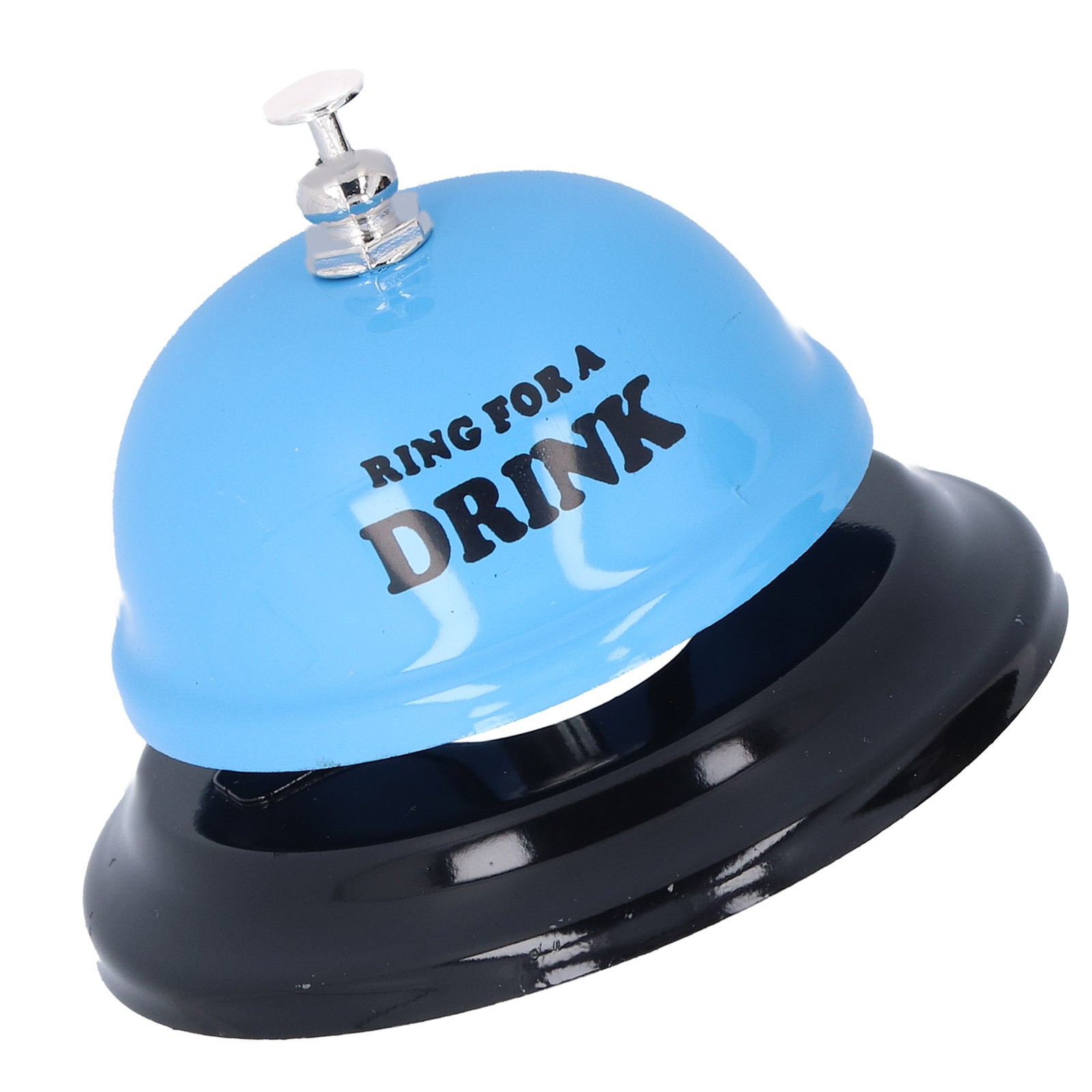 Hot Blue Restaurant Call Bell With Anti-Slip Base Manual Meeting Bar Service