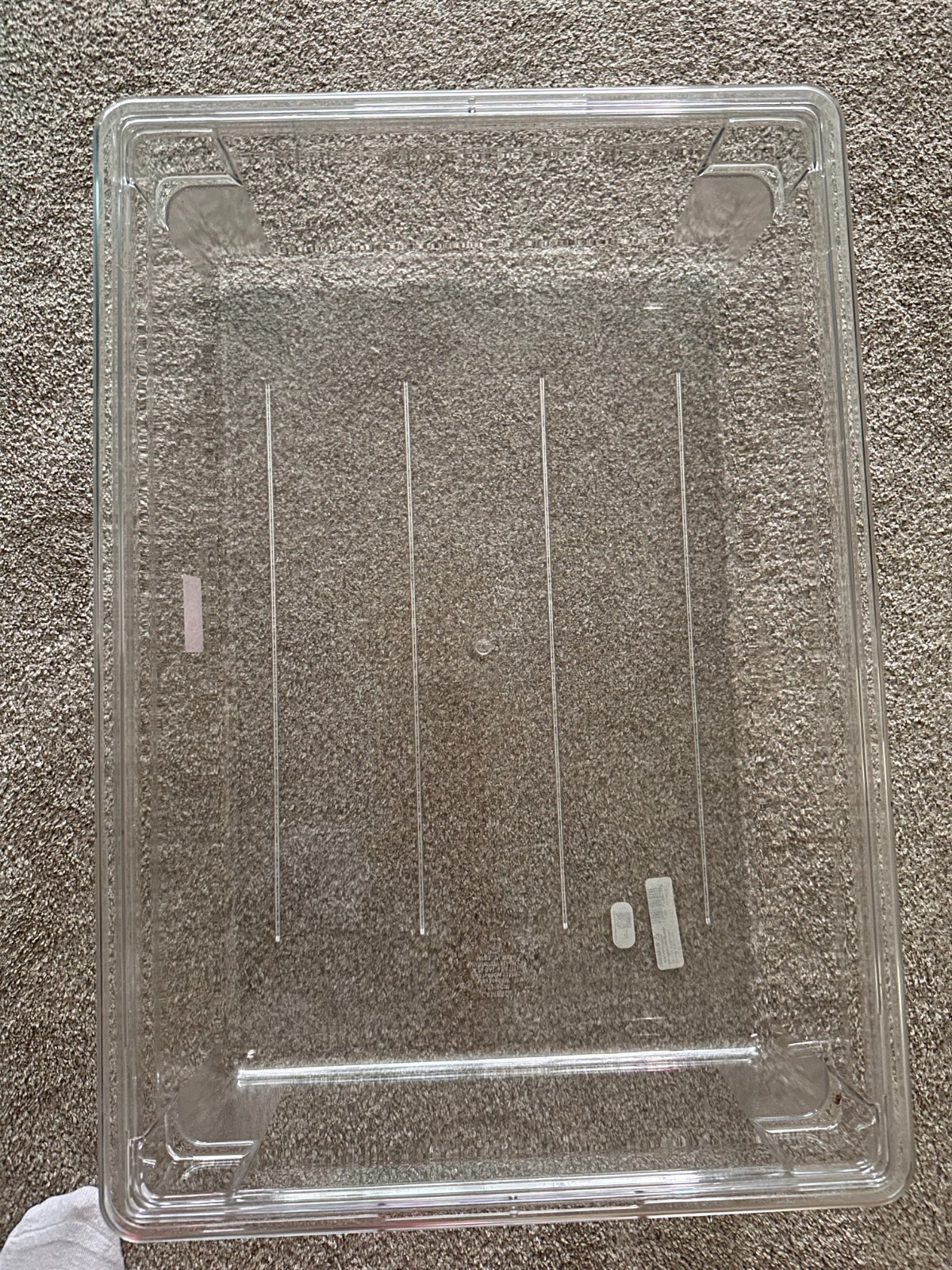 Cambro 18266CW135 Camwear Clear 18″ x 26″ x 6″ Food Storage Box NEW