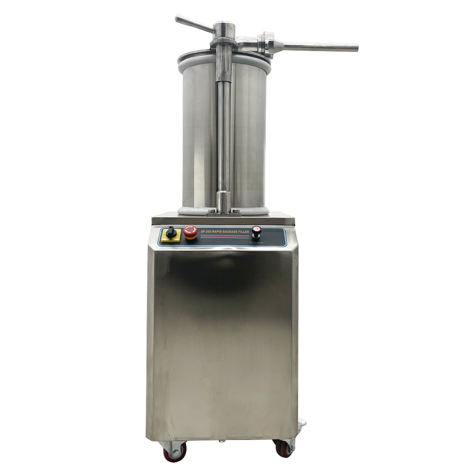 110V Hydraulic Automatic Sausage Filling Machine 26L Sausage Stuffer Maker