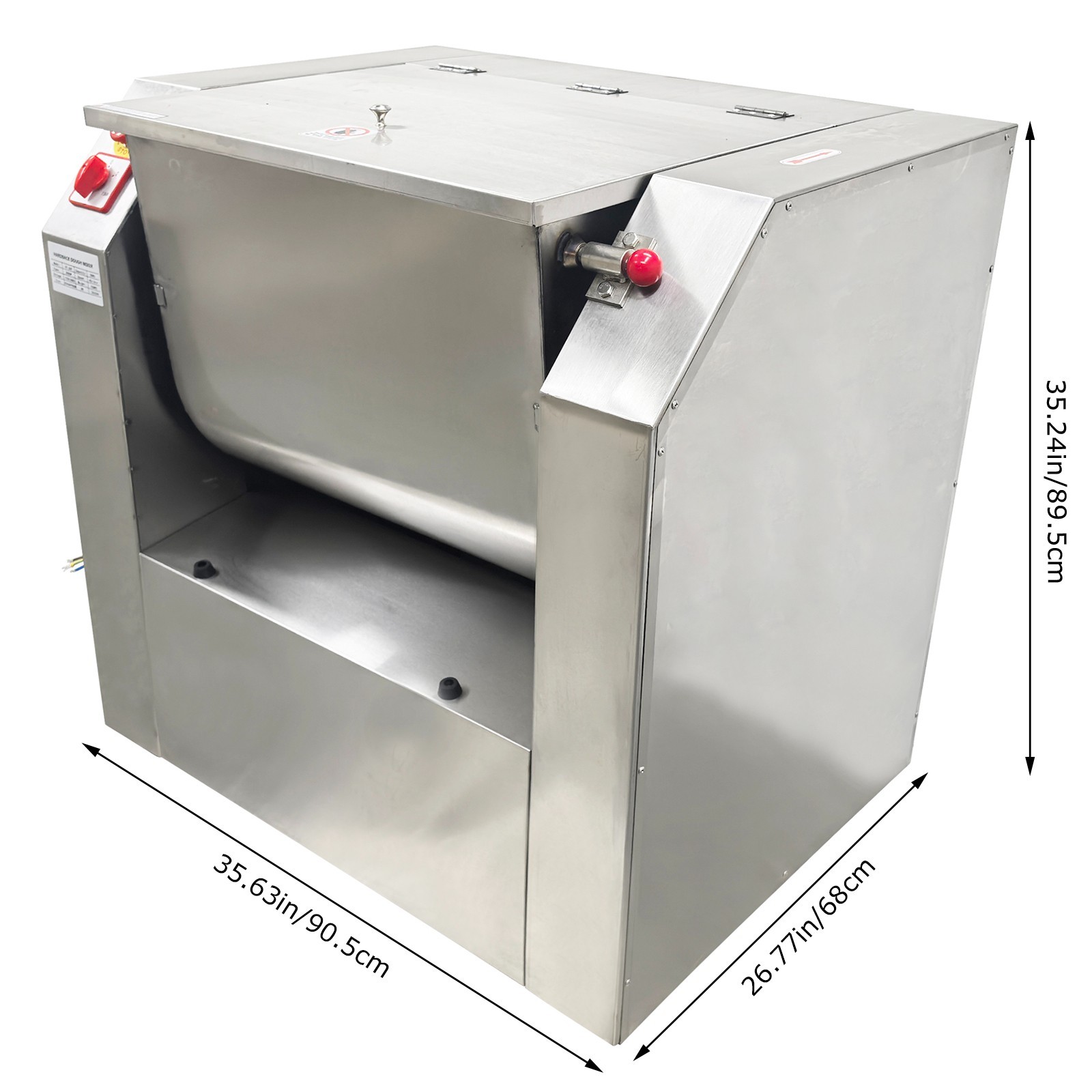 PreAsion 50KG Commercial 110V Electric Dough Mixer Mixing Machine Kitchen Equip