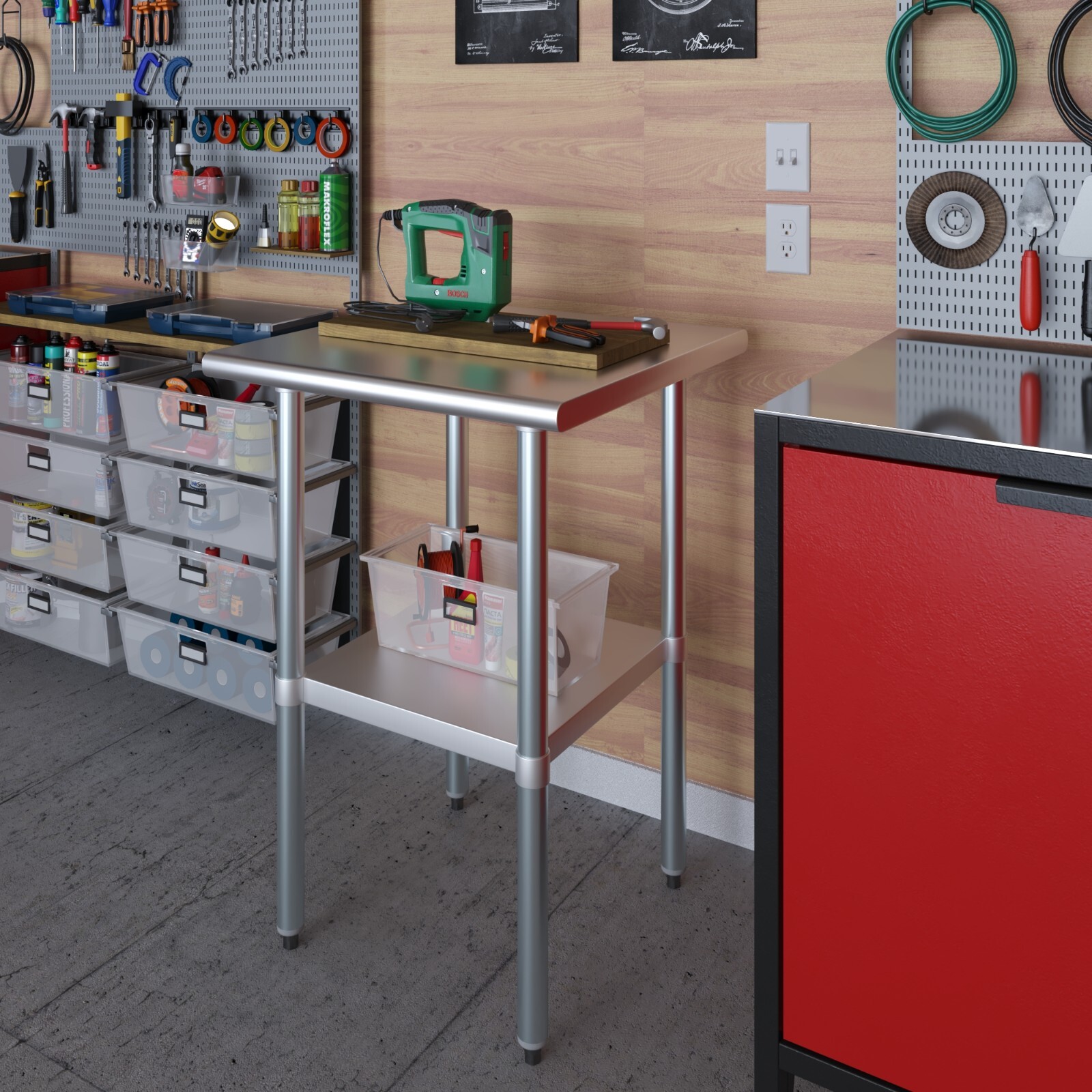 24 in. x 24 in. Stainless Steel Table