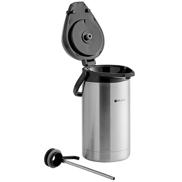 New in Box Bunn 3.0L Brew-Thru Lever Action Insulated Coffee Airpot