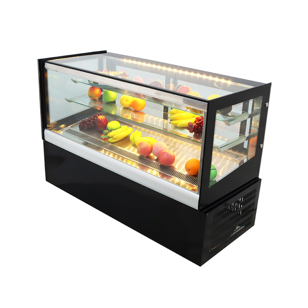 47″ Countertop Refrigerated Cake Showcase Display Cabinet Air Cooling 220V