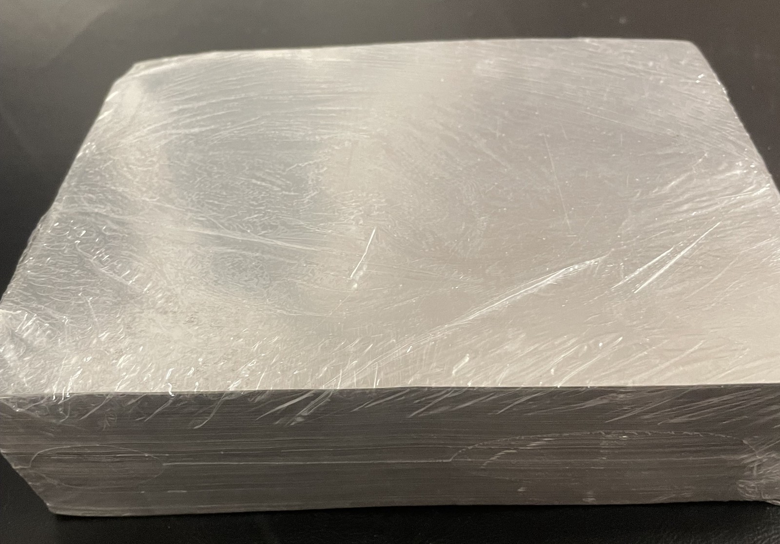 Chocolate Bar Silver Foil Sheets Paper Backed (1000)