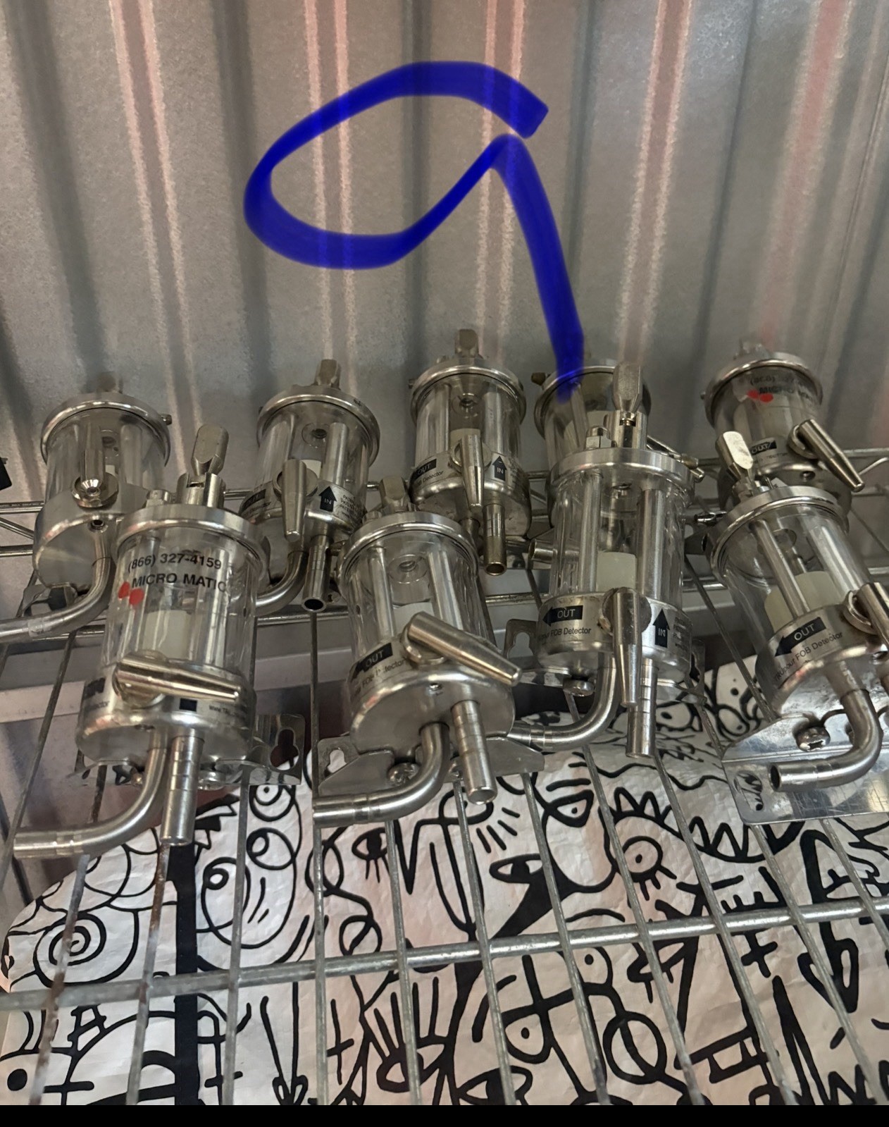 Beer FOB Foam On Beer Detector Draft Beer System Long Draw FOB : 9 Pieces