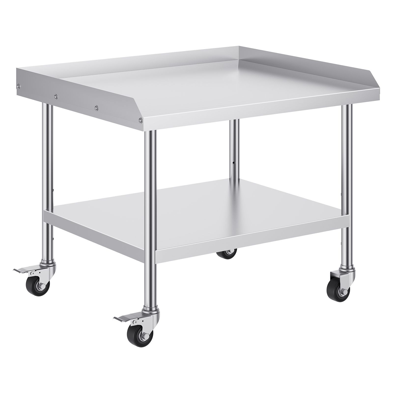 Stainless Steel Work Table, 30 x 36 x 30 Inch Commercial Food Prep Worktable
