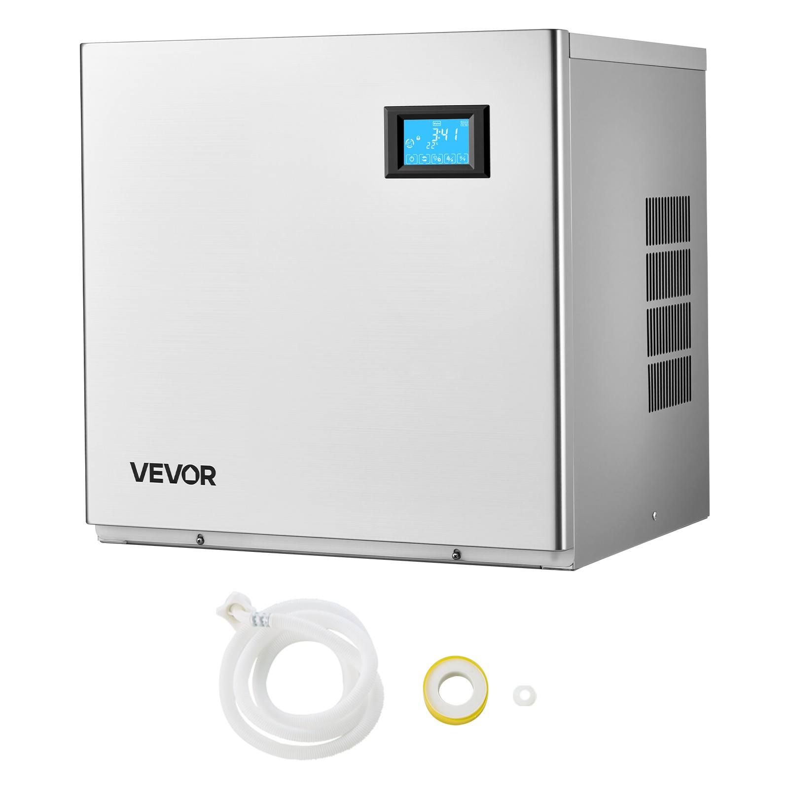 VEVOR Commercial Ice Maker Machine – Head 360 lbs/Day Self-Cleaning 156 PCS