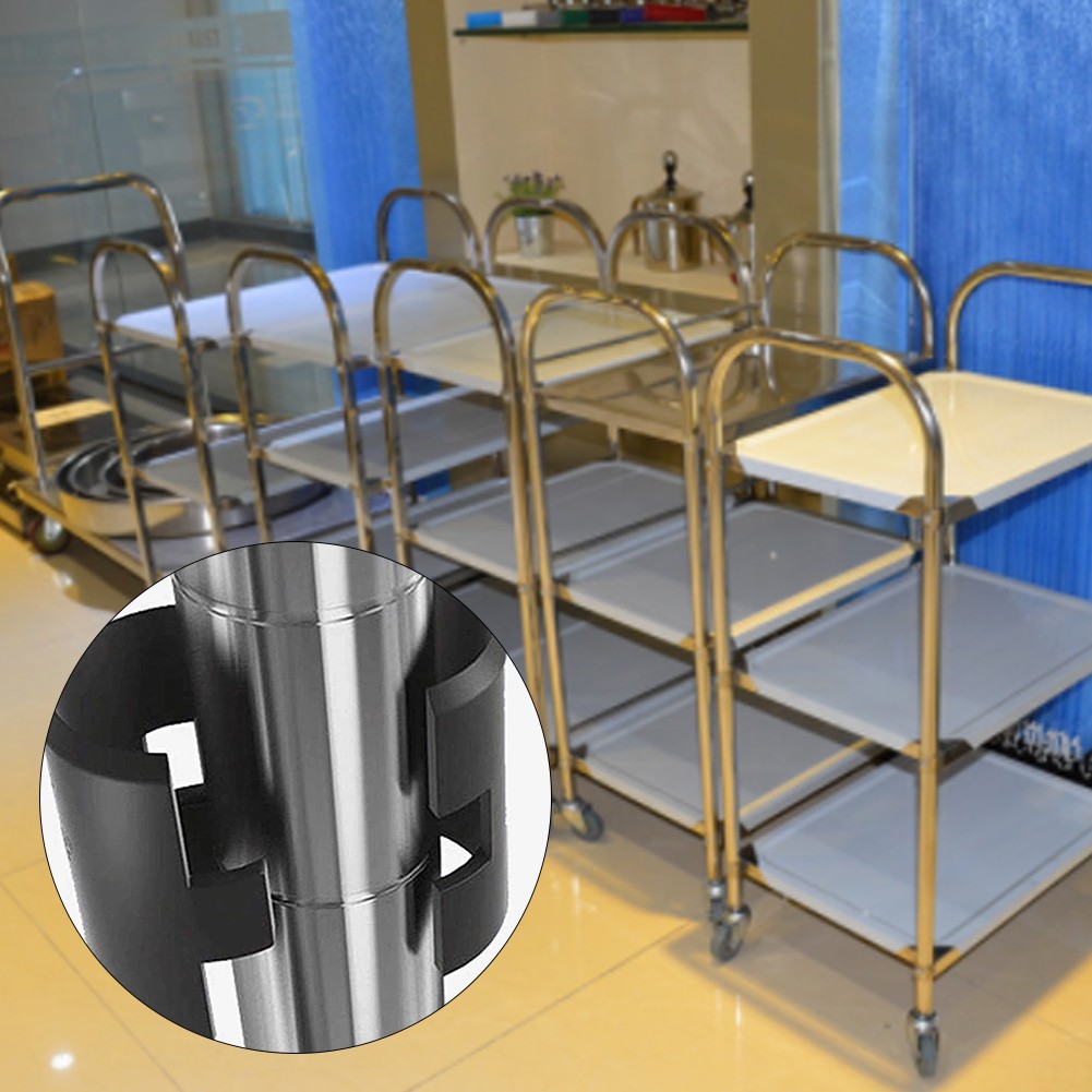 50-Packs Wire Shelf Clips Shelving Split Sleeves Lock Metal Rack Locking Plasti.