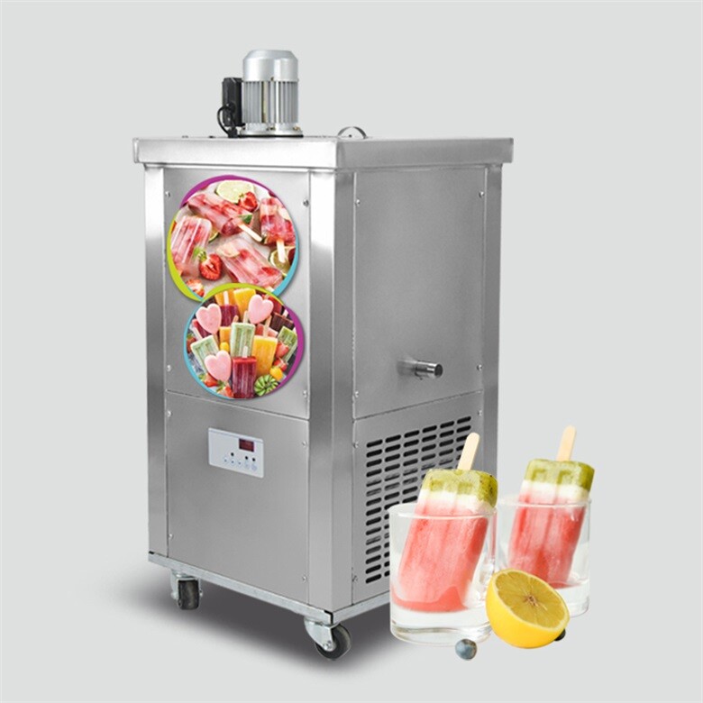 Commercial Two Slim Molds Ice Popsicle Ice Bars machine,Ice Lolly Machine