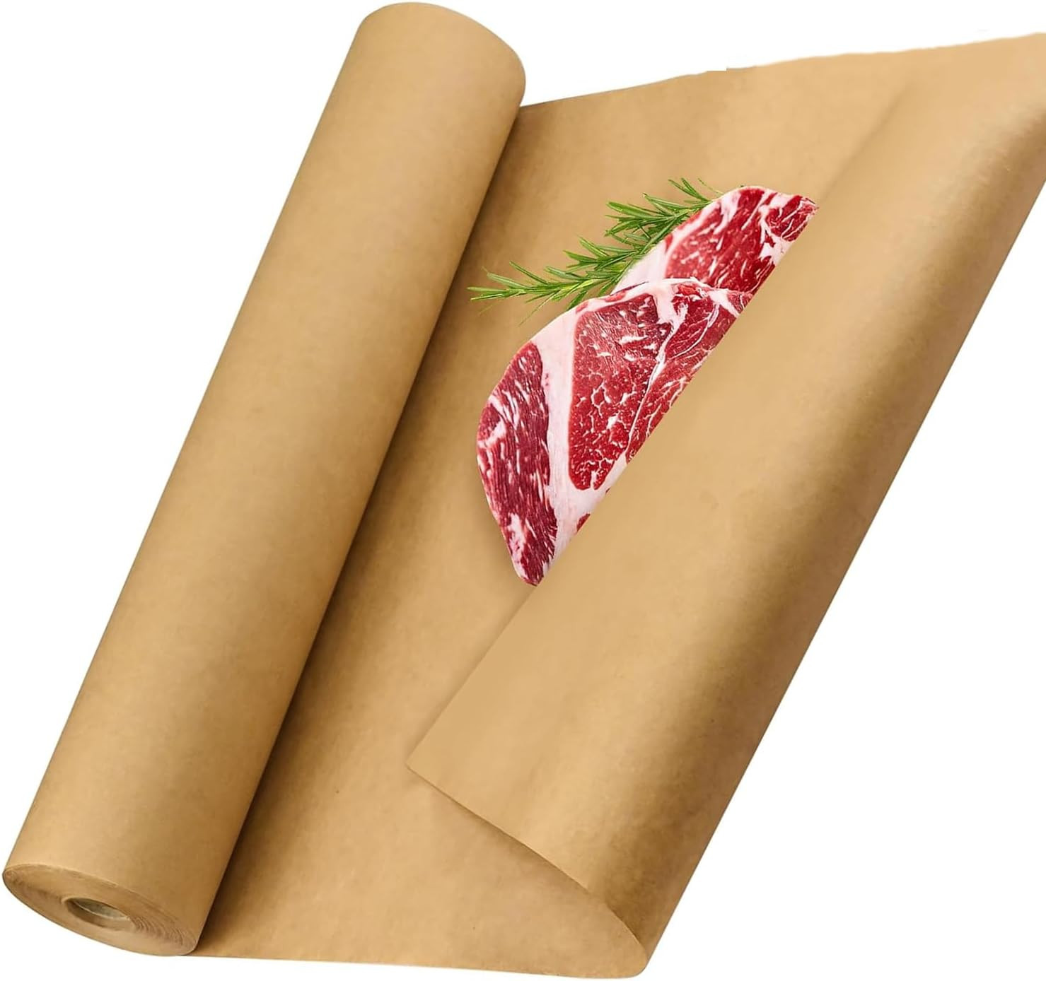 Food Grade Brown Butcher Paper Roll for Smoking Meat 17.5in x 50ft Unbleached