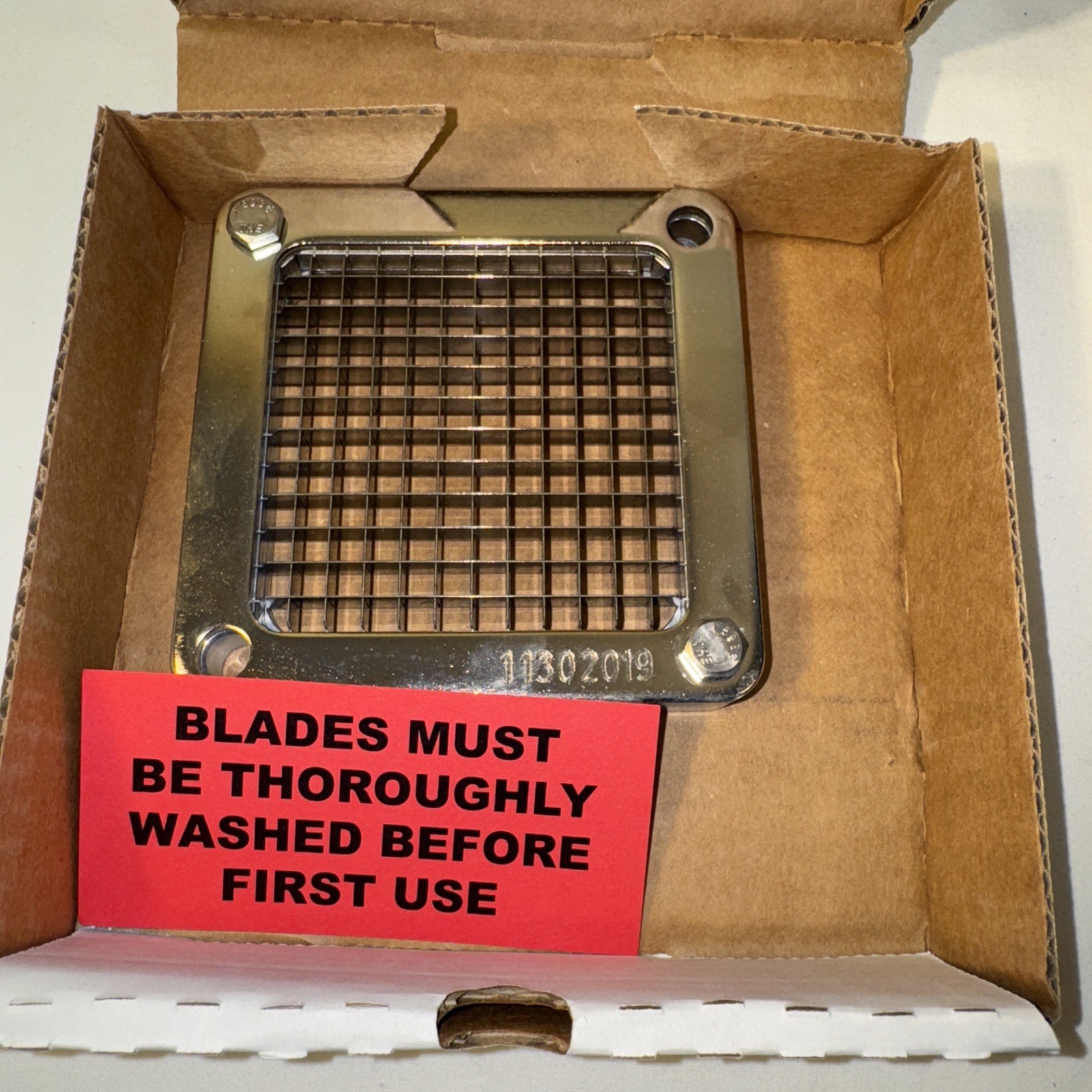 Nemco 55424-1 1/4″ Square Cut Blade and Holder Assembly New