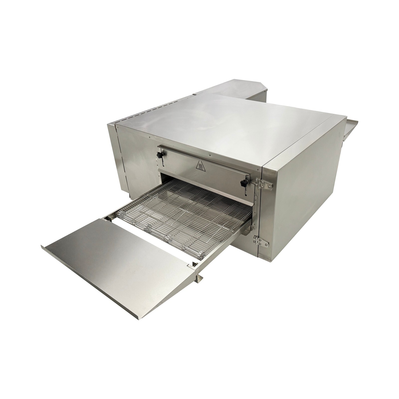 220V 3PH Commercial Chain Electric Heating Pizza Oven Hot air Oven 18 Inch 9KW