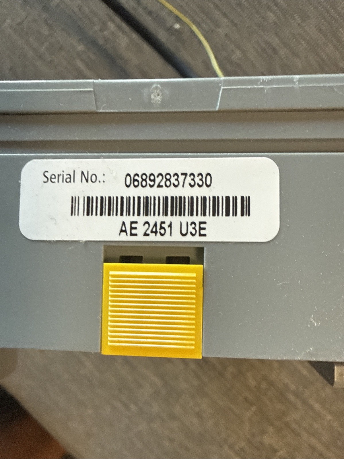 Mars MEI AE 2451 U3E 115VAC Bill Validator, As Is Last Working