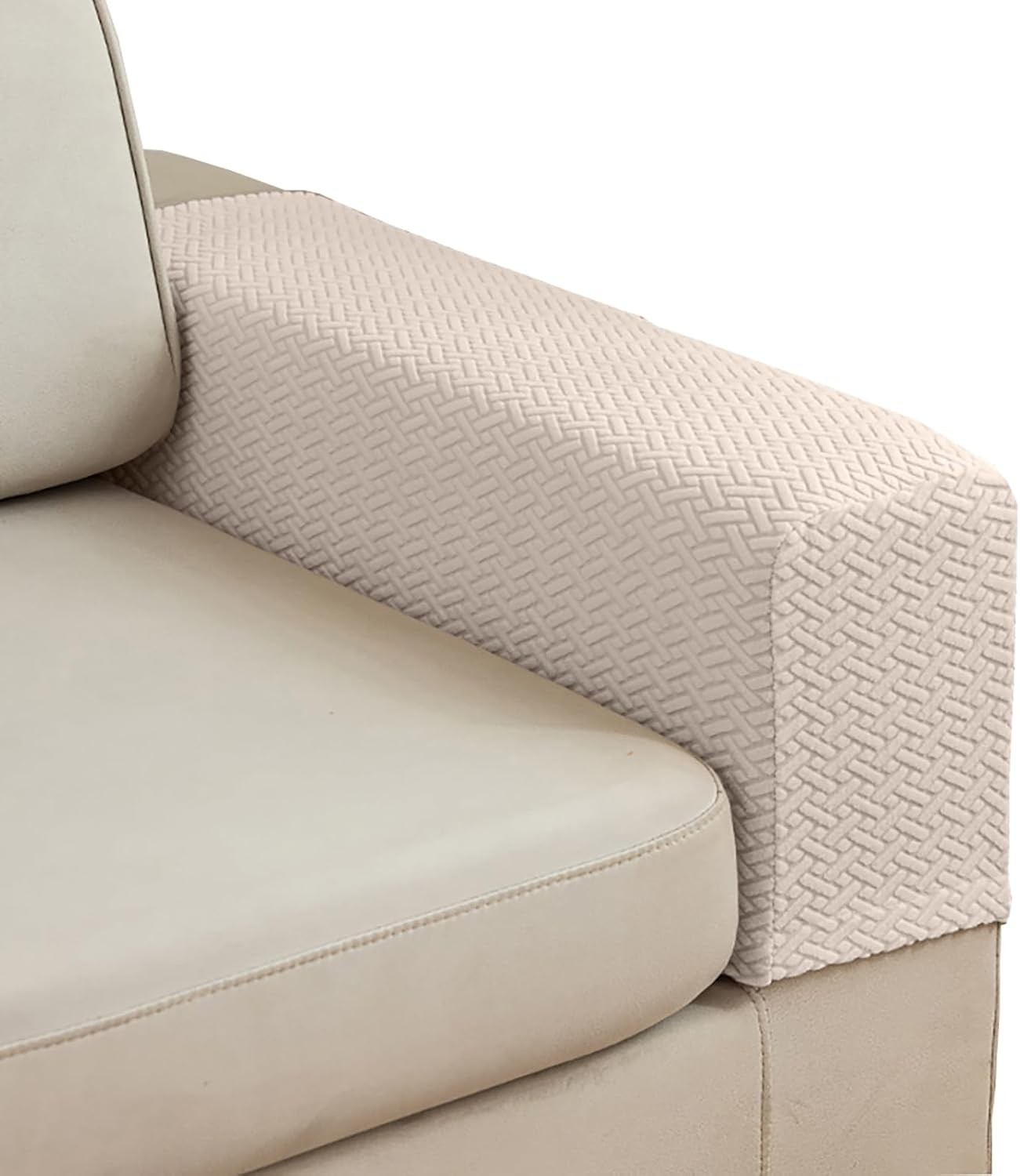 Couch Sofa Arm Chair Covers Set of 2 Polyester Stretch Arm Rest Covers for Sofa