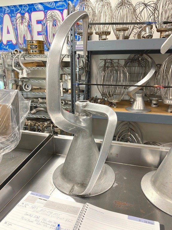 Mixer Attachment/Hobart Dough Hook Original LTVM80EC NSF / 80 Quart # 1