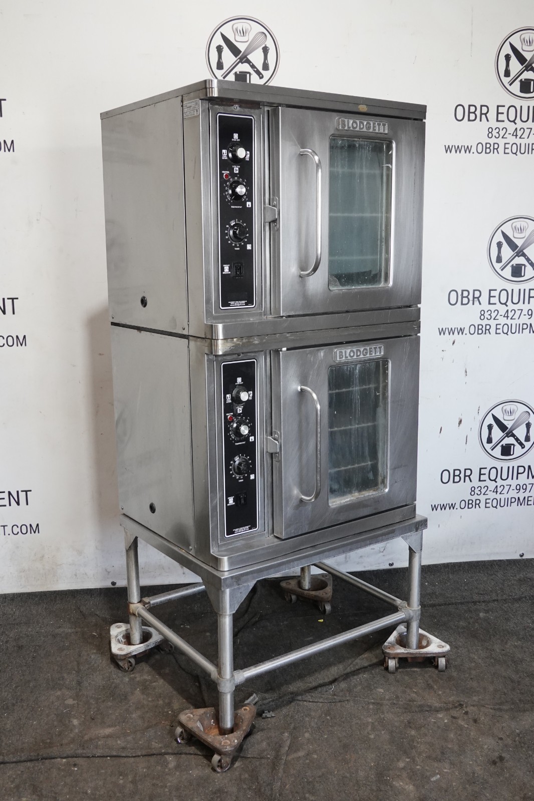 BLODGETT ELECTRIC DOUBLE STACKED HALF-SIZE CONVECTION OVEN MODEL CTBR-1