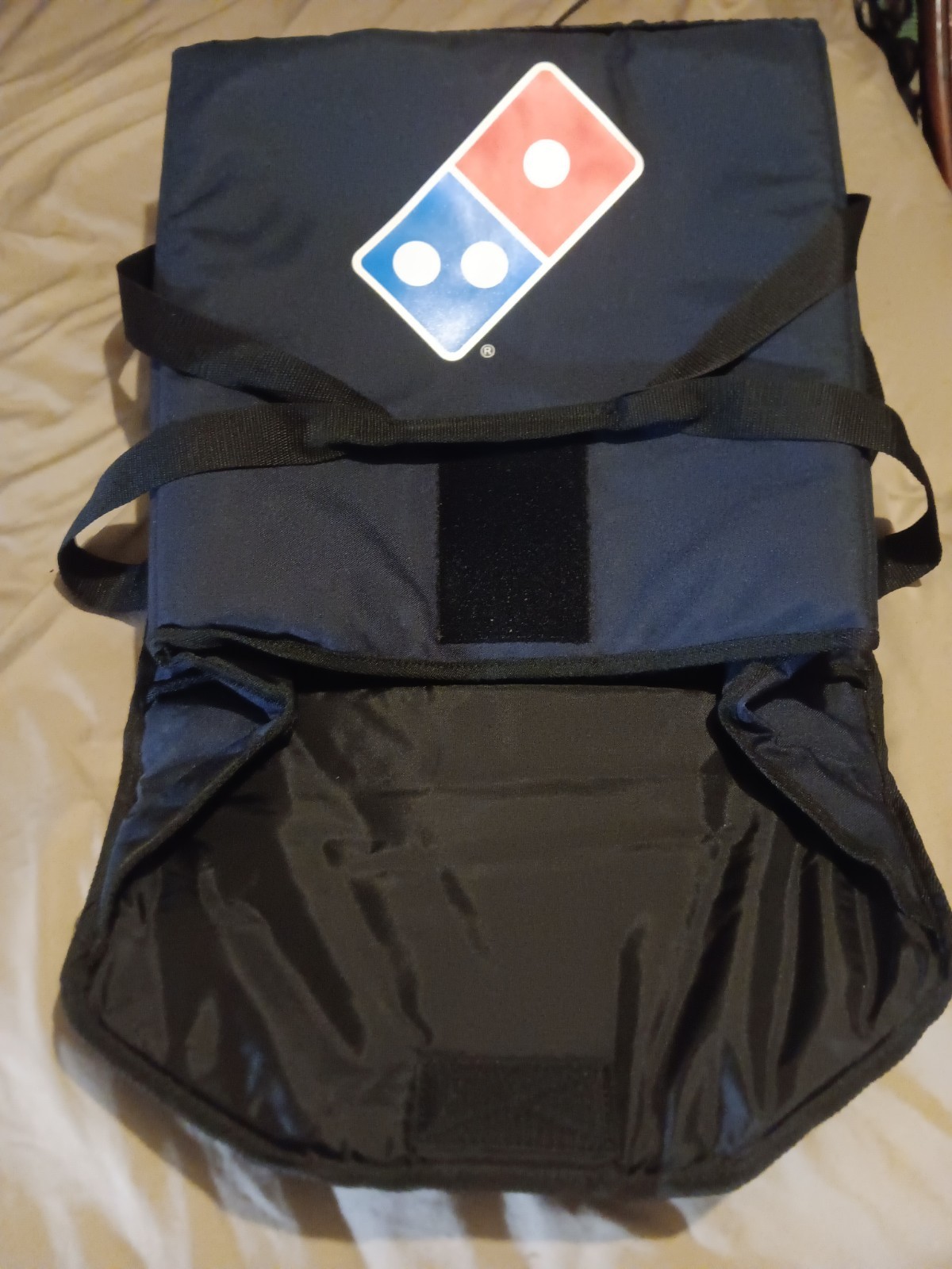 Dominos Pizza Delivery Bag with Carry Strap – AUTHENTIC
