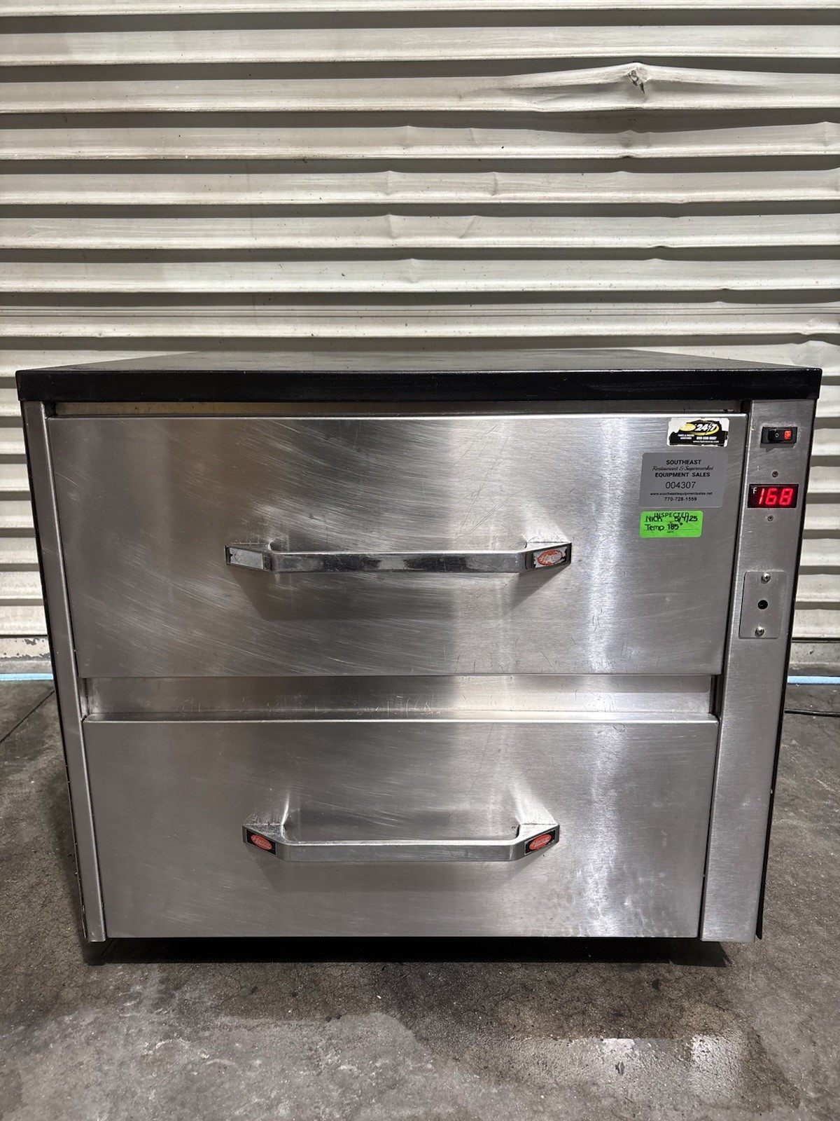 Hatco HDW-2 Freestanding Warming Drawer, (2) Compartments, 120v