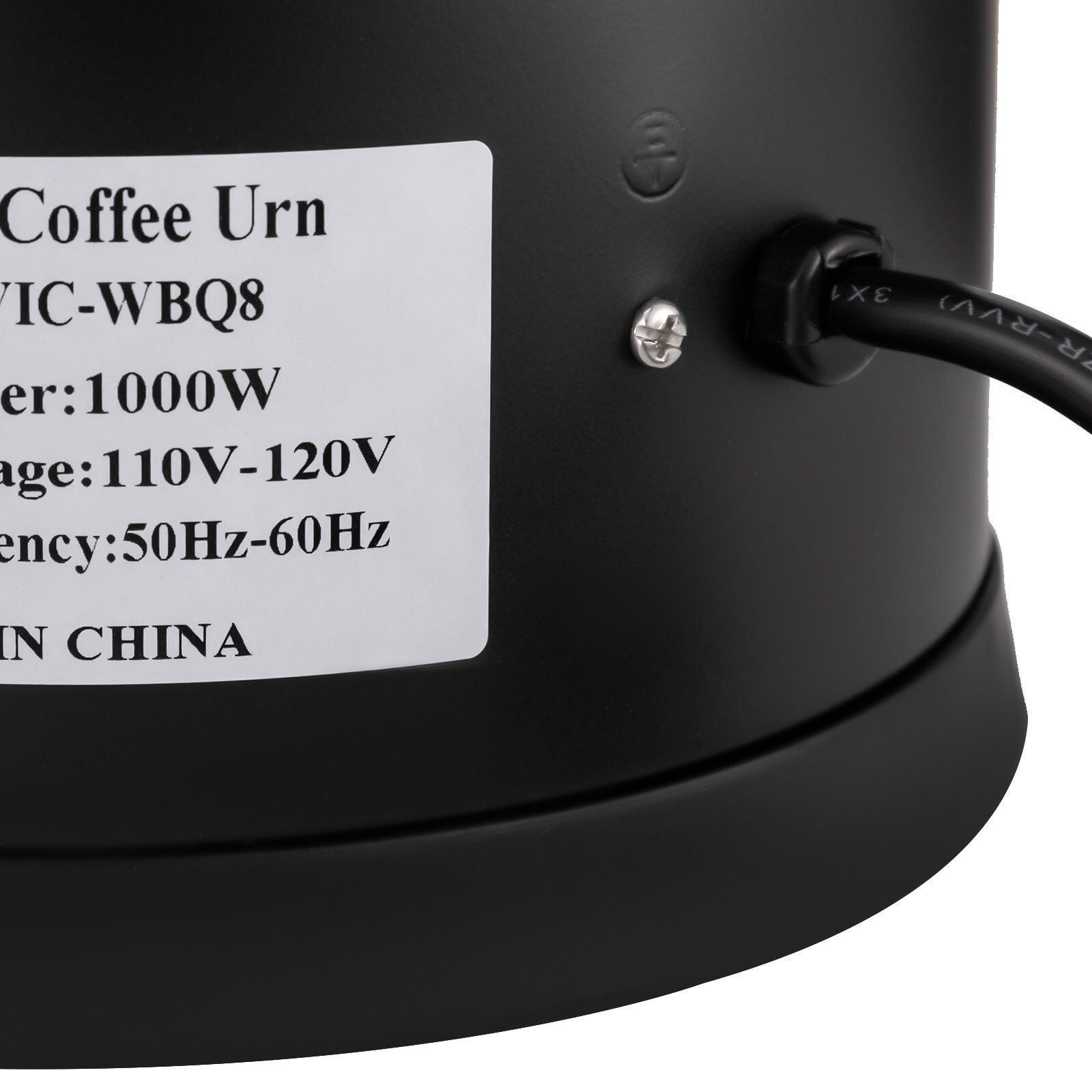 8L Commercial Coffee Urn Machine Maker Large Office Dispenser Brewer Hot Water