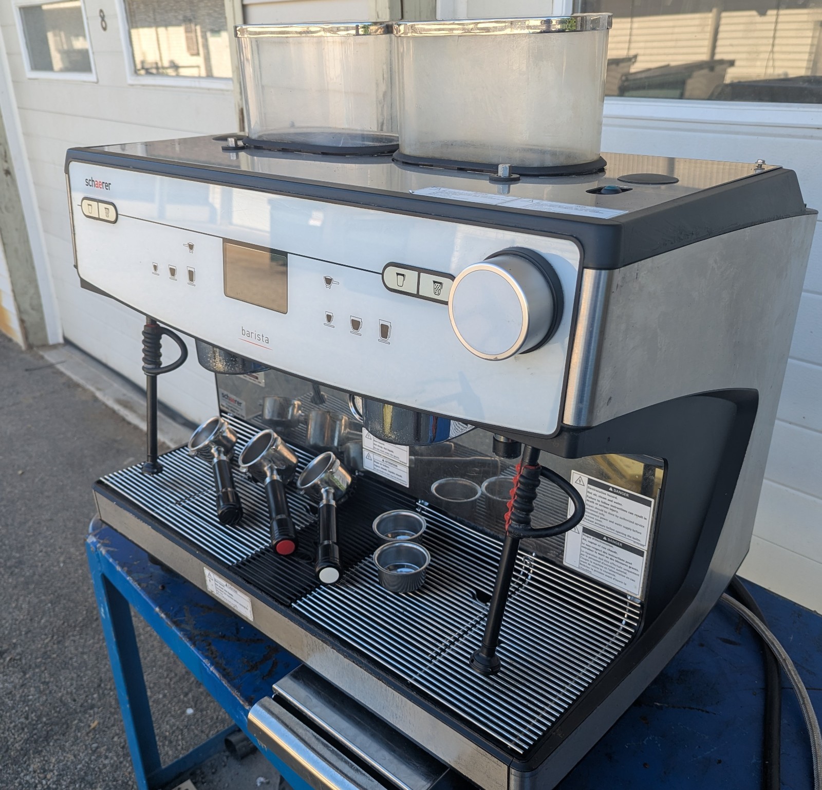 Schaerer Barista Commercial Two Head Espresso Machine 240V