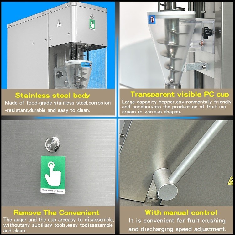 Kolice Commercial ice Cream Blending Machine, Milkshake Blender Machine