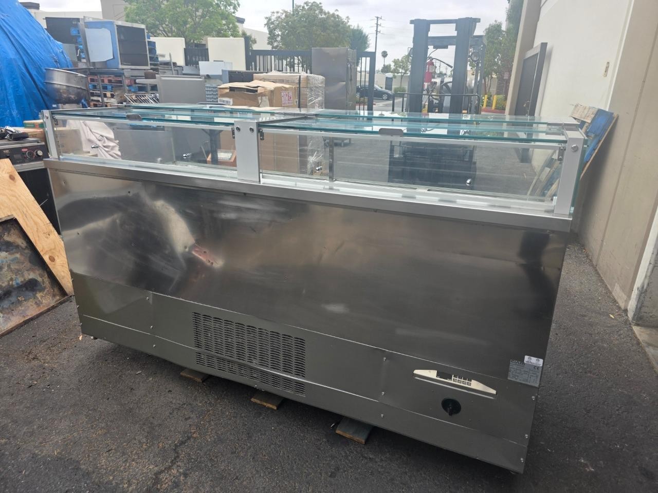 CIAM Italy CIAOSQGEL22 / 24 Flavor Gelato & Ice Cream Display Showcases 85″ New