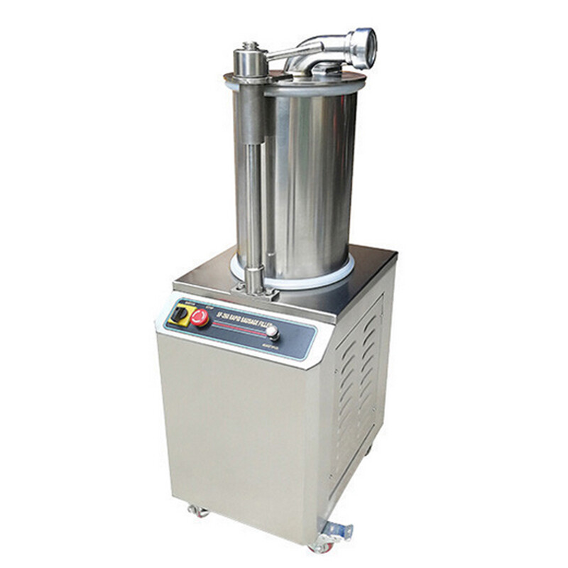 Commercial Hydraulic Sausage Stuffer Filler Stainless Steel 110V 1100W 26L