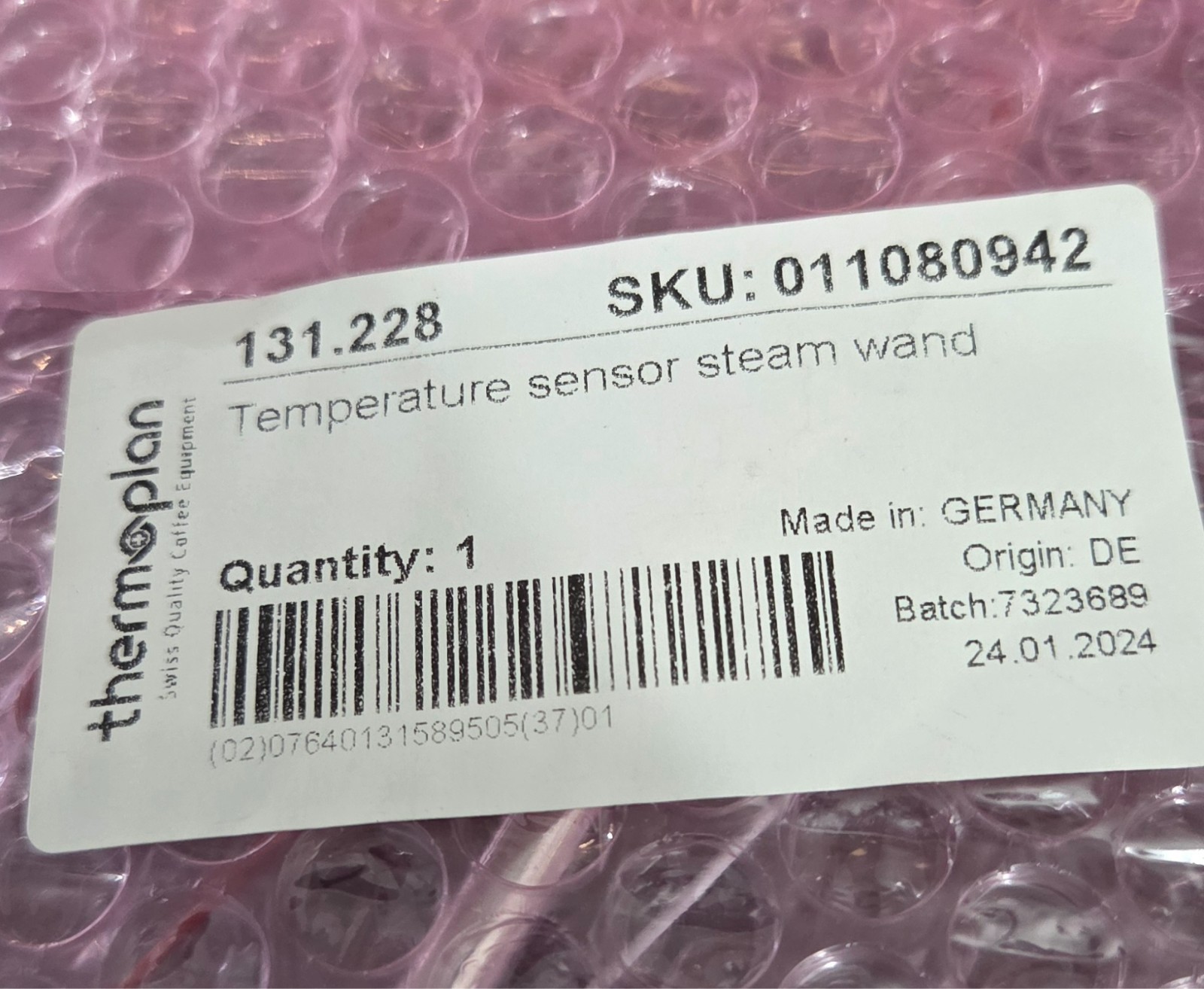 NEW! Thermoplan Mastrena II Steam Wand Temperature Sensor 131.228 | 40500.1866