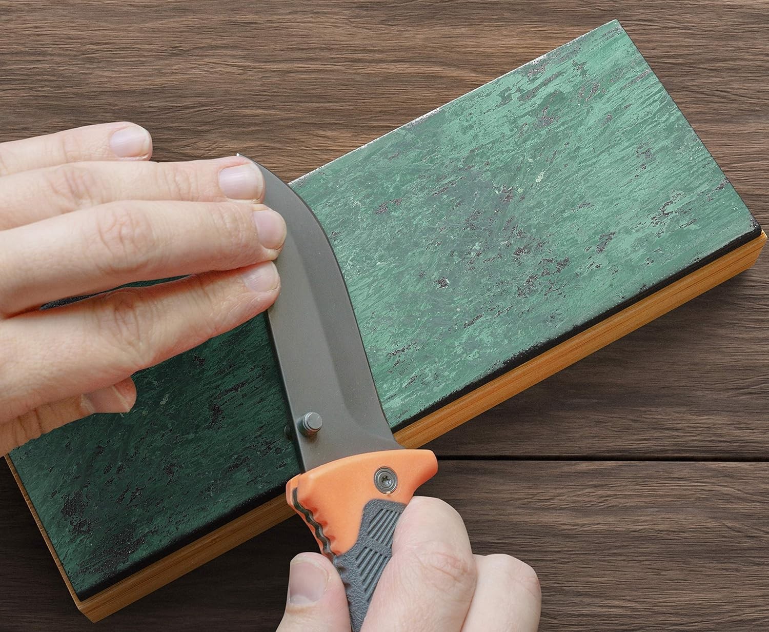 Pebble Premium Leather Strop for Knife ening with Polishing