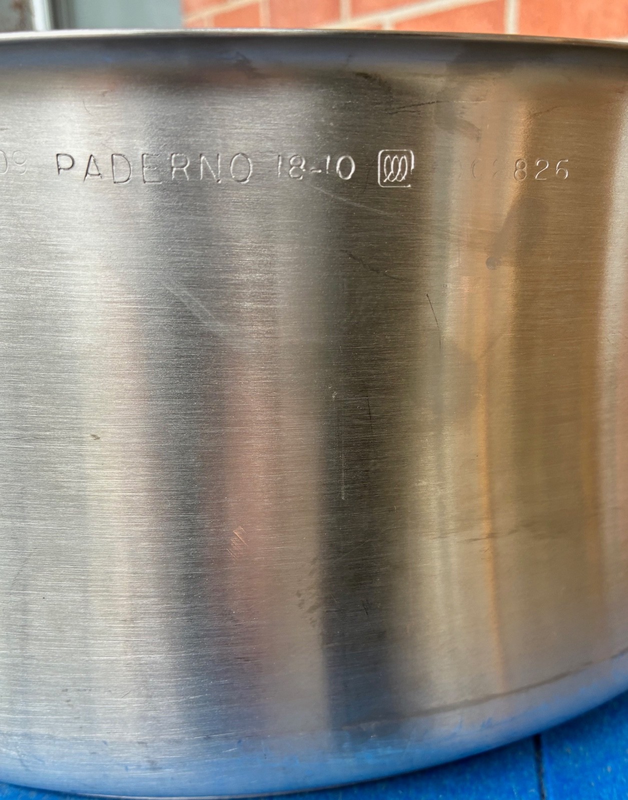 Paderno 16 qt, 18/10 SS Rondeau / Braising Pot , 02826, Commercial Grade