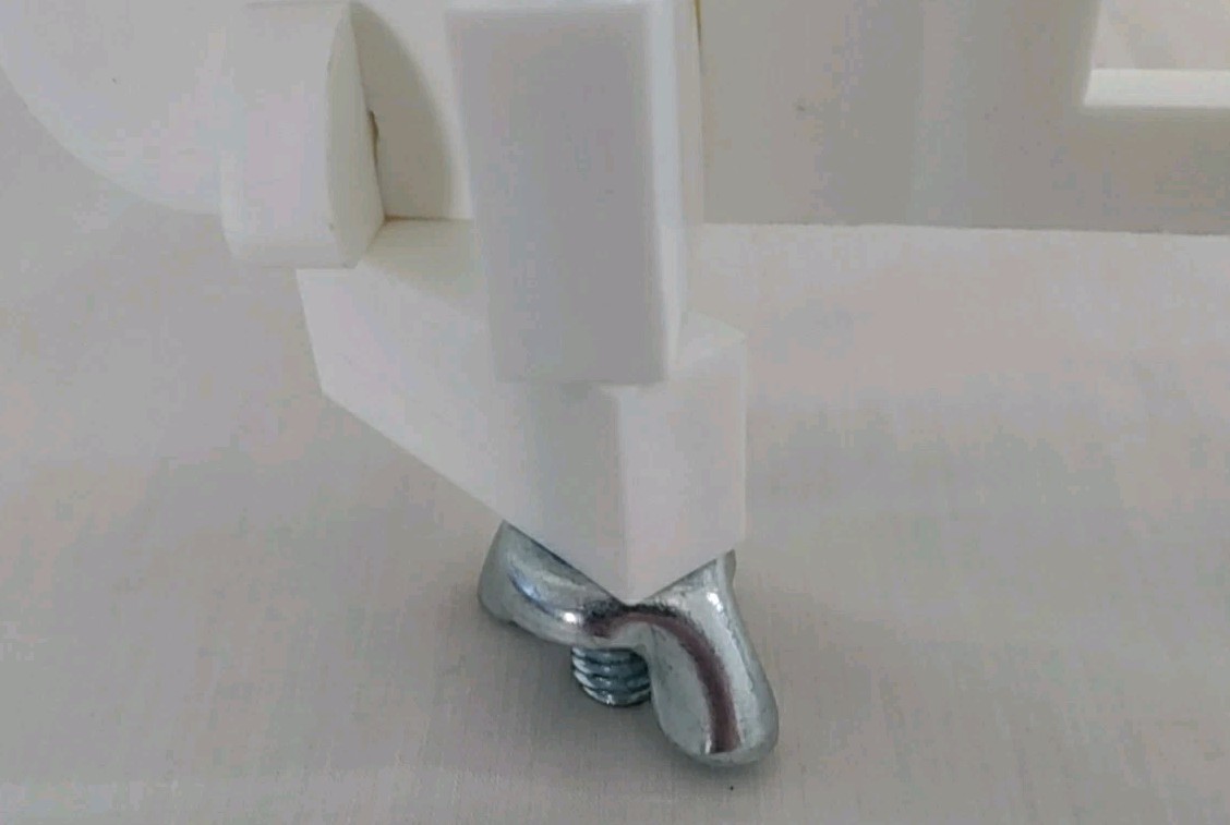 Mister Tenderizer Hand Cranked Meat Tenderizer Rust Proof Poly Construction
