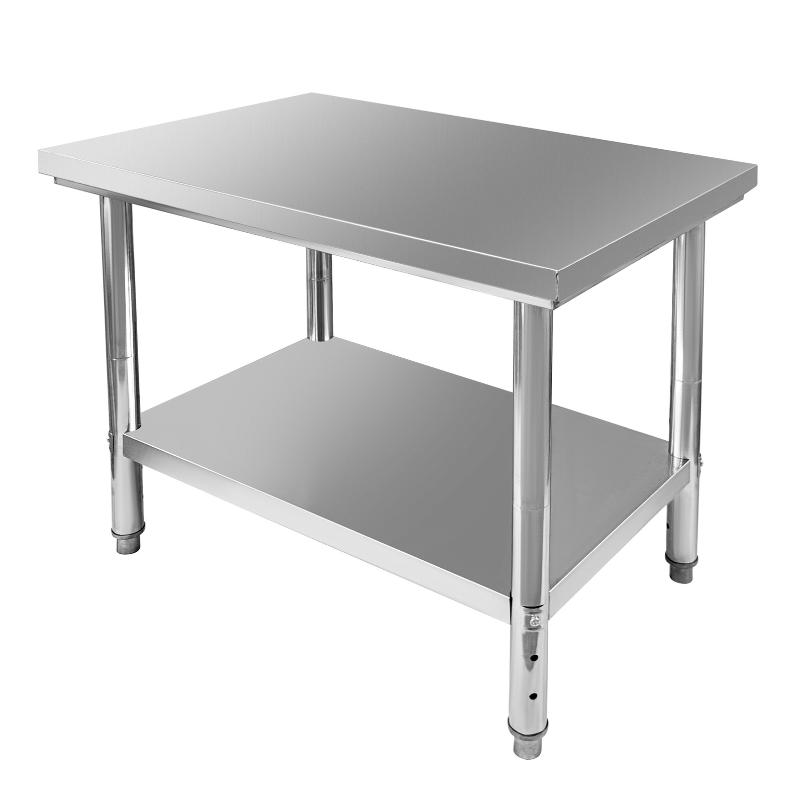 Commercial Kitchen Stainless Steel Prep & Metal Work Table 35.4×23.6×31.5″