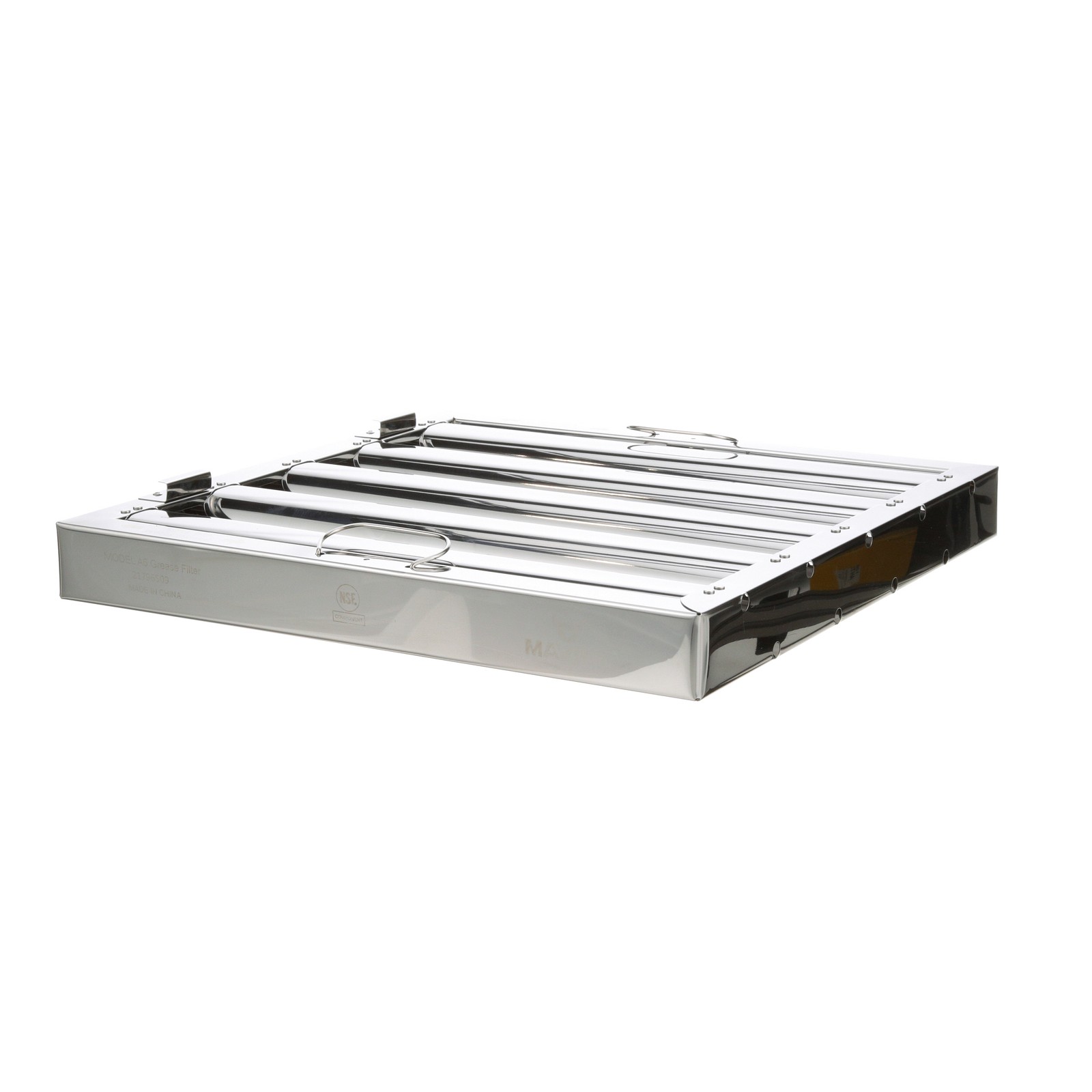 16″ x 16″ Stainless Steel Hood Filter w/Hooks Replaces Capital