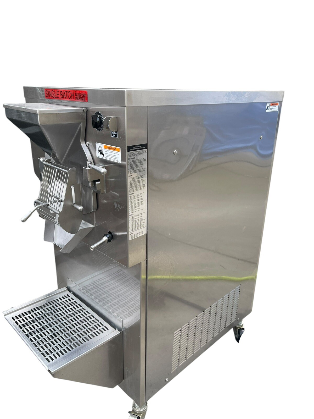 Electro Freeze Batch Freezer RFC3, PH1, water cooled W/Warranty