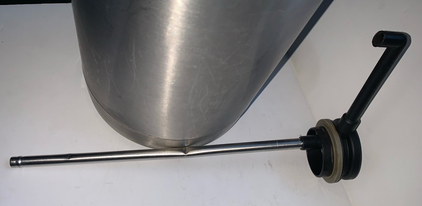 BUNN 1 Gallon (3.8L) Lever Action Airpot Stainless Steel 36725.0000