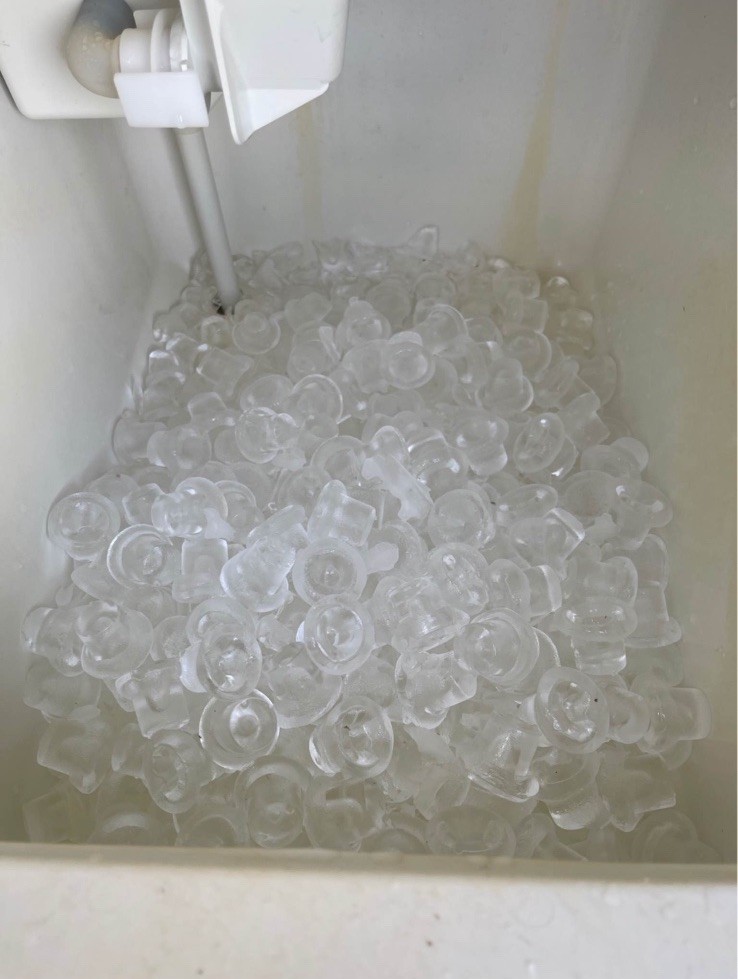 Hoshizaki AM-50BAE-AD Undercounter Nugget Ice Machine 115-120V Air Cooled