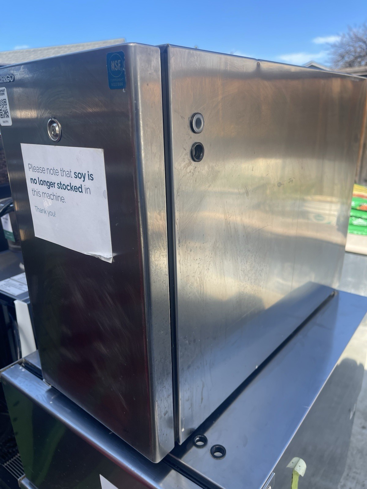 WMF 5000s+ super automatic espresso machine With Milk Fridge